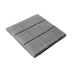 Piso Ladrilho Hidráulico 9 Quadros Cinza 20X20 Caixa com 0,47 m² 