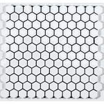 Pastilha de Porcelana Hexagonal - M-6249 Artico Caixa 1,43m² - Atlas