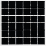 Pastilha de Porcelana 5x5 - B-2105 Preto Caixa 1,41m² Atlas