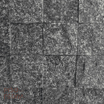 Pedra Miracema Cinza Amarrado com 0,5m² 11,5x11,5cm