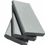 Borda Boleada Pedra São Tomé Branca - 37 X 57cm