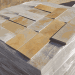 Pedra São Tomé Tipo Exportação Amarela Tipo - 23 X 47cm