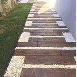 Dormente para Pisada de Jardim 140cm