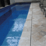  Pedra Para Piscina São Tomé Mesclada - 30 X 30cm