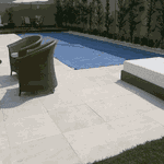  Pedra Para Piscina São Tomé Mesclada - 28 X 57cm