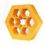 Cobogó Musharabi - Amarelo Girassol - 25x29 cm