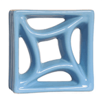 Cobogó Estrela do Mar - Azul Céu - 20x20 cm - vendido por peça