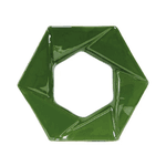 Cobogó de Louça Foco - Verde Hortelã - 25x29 cm - vendido por peça