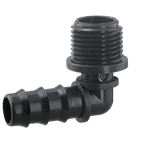 Joelho adaptador ranhurado - Ø16mm x ¾"