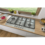 Cooktop a Gás GORENJE - 5 Bocas, Inox, 90cm, 220V