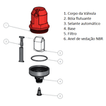 Válvula de ar automática - 1” M (PN16)