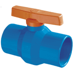 Registro de esfera 50mm Soldável - PVC Azul 