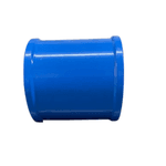 LUVA CURTA LF SOLDAVEL DN100 PVC AZUL