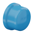 Tampão (cap) Soldável PVC Azul (50mm) 