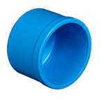 Tampão (Cap) Soldável PVC Azul 100mm