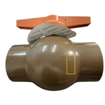 Registro de Esfera Soldável (85mm) 3" - PVC Marrom
