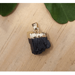 Pingente Turmalina Negra - Pedra bruta