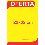 Cartaz oferta 2 - 22x32 cm