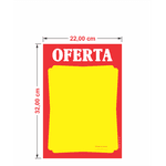 Cartaz de oferta 22x32cm