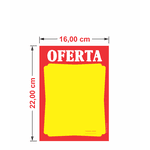 Cartaz de Oferta 16x22 cm