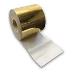 Fita Foil Hotstamping Dourada Metlizada 10cm 
