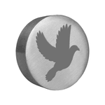 Sinete Clichê Aluminio Pomba