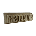 Clichê Carimbo Personalizado de Bronze