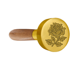 Sinete Clichê Para Chocolate Rosa