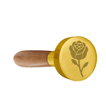 Sinete Clichê para Lacrar Convite Flor Rosa