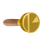 Sinete Clichê Dourado Personalizado 