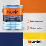 SUVINIL EPOXI MULTISSUPERFICIE ACETINADO BASE AGUA BRANCO GALÃO