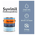 SUVINIL EPOXI MULTISSUPERFICIE ACETINADO BASE AGUA BRANCO GALÃO