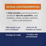 SUVINIL EPOXI MULTISSUPERFICIE ACETINADO BASE AGUA BRANCO GALÃO
