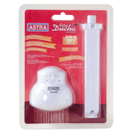CHUVEIRO ASTRA DUCHA C/BRAÇO 220V 5500W BRANCO ASTRA