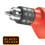 FURADEIRA elétrica de impacto 3/8 pol (10mm) 560W 2800RPM 110V TM500 Black+Decker