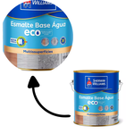 TINTA ESMALTE ECO BASE ÁGUA BRILHANTE BRANCO 3,6L METALATEX SW 