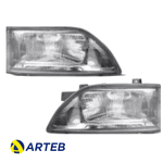 Farol dianteiro L/E Escort E Verona 93/96 original-Arteb