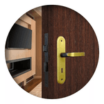 Fechadura Para Porta De Banheiro Linha Firenze 40mm Mgm 175 