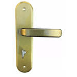 Fechadura para banheiro Stilo WC Bronze Latonado 480 - MGM