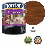 Verniz Tingidor Montana Acetinado – Cor Ipê – Galão 3,6L 