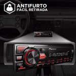 Mp3 Player Automotivo Pioneer Mvh-98ub Usb Aux Rca Am Fm