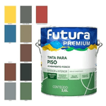 TINTA PARA PISO FOSCO FUTURA CINZA CHUMBO GALÃO - 3,6 LITROS
