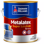 TINTA ACRÍLICA PREMIUM SEMI-BRILHO SUPER LAVÁVEL BRANCO 3,6L METALATEX SW