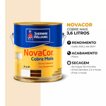 TINTA LÁTEX PÉROLA 3,6L NOVACOR COBRE MAIS SW
