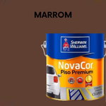 TINTA P/ PISO MARROM 3,6L NOVACOR PISO SW