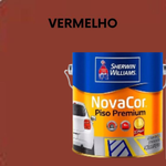 TINTA P/ PISO VERMELHO 3,6L NOVACOR PISO SW