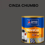 TINTA P/ PISO CINZA CHUMBO 900ML NOVACOR PISO SW