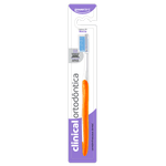 Escova de dente Powerdent clinical ortodôntica - Pacote com 12 un.