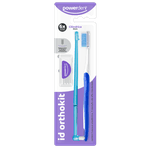 Kit ortodôntico de higiene oral Powerdent id orthokit Cilíndrico 3mm - Pacote com 6 un.