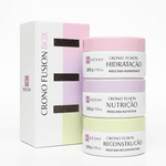 Cronograma Capilar: Crono Fusion Box Hazany 3 em 1 - 790g